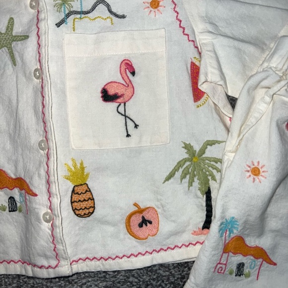 Zara Kids Embroidered Matching Set - Picture 6 of 11